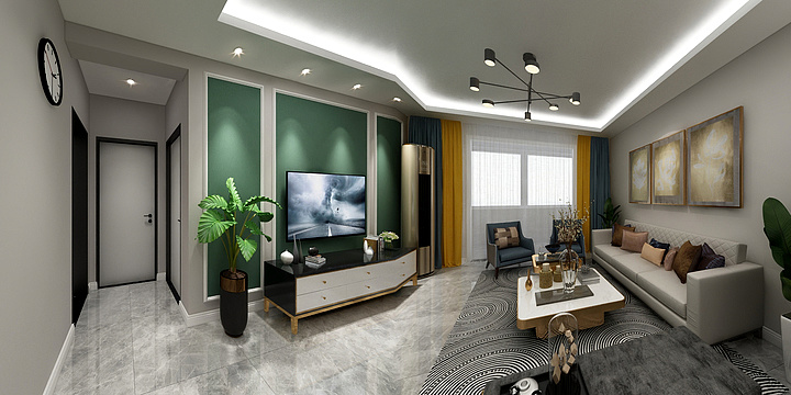 134****2200ARvJ-轩辕尚城刘乐亲戚-装修设计方案