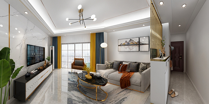 领悟jdcP-盛世豪庭A6-2-1106-装修设计方案