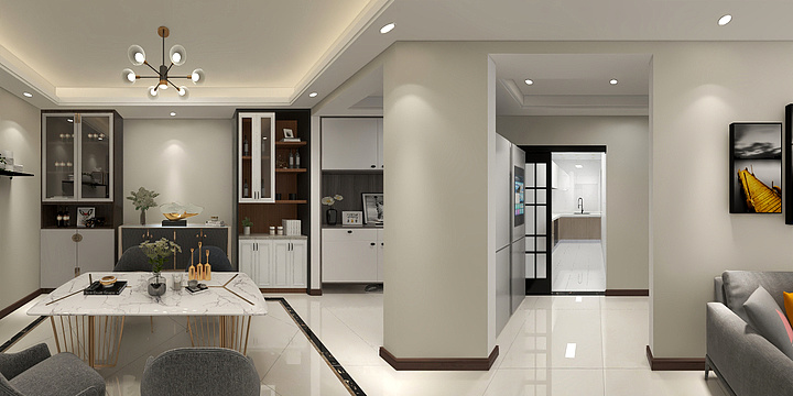 牟心-刘老师雅居效果图-装修设计方案