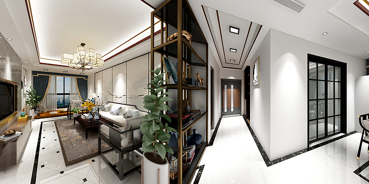 和品天诚装饰-万达华府D3-604-装修设计方案