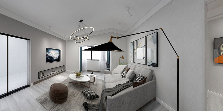 Hairdressers-锦西名宅-装修设计方案