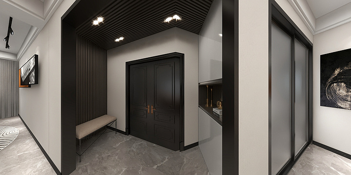 IIAAA-中央豪庭2栋2单元06户型-装修设计方案