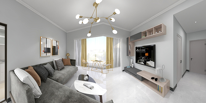 任俊梅-家园盛景-装修设计方案