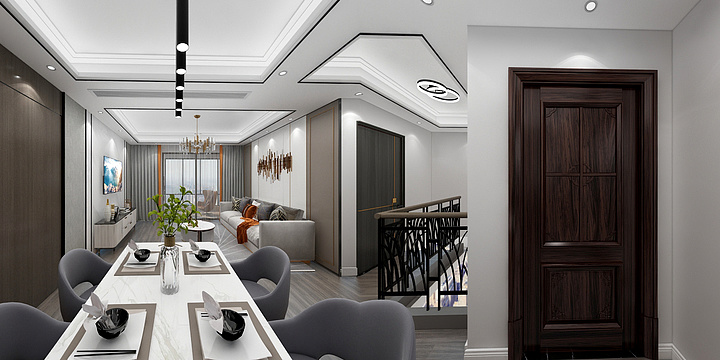 山岛雾川-德馨佳苑一-装修设计方案