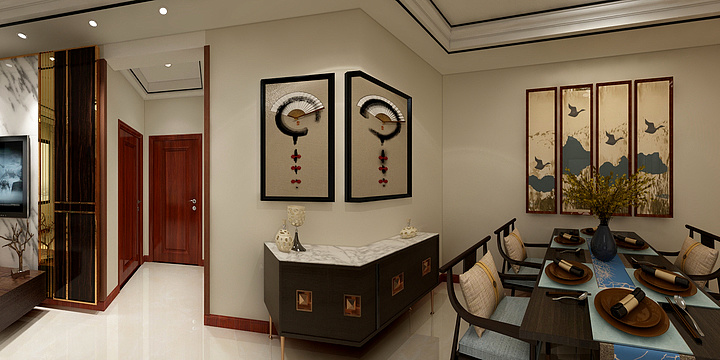 设计子非鱼-东关小区85-装修设计方案