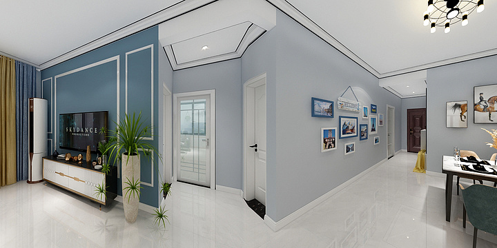 獨菰殇-北城  尚品  赵先生-装修设计方案