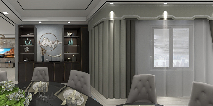 莫干山全屋定制邢-诸暨市市南路一楼全屋-装修设计方案