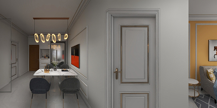 德沐森高定DEMUSEN-天洲视界城轻奢-装修设计方案