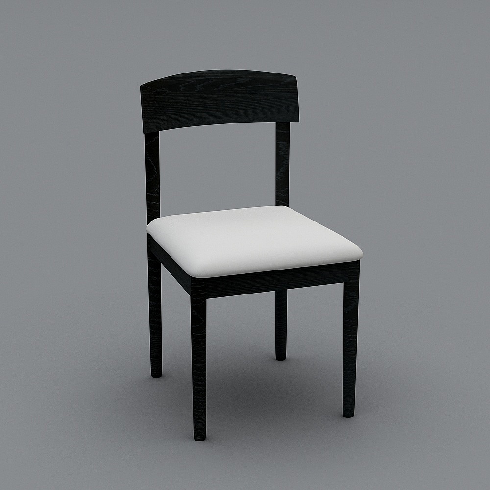 Y033#椅子(灰色)3D模型
