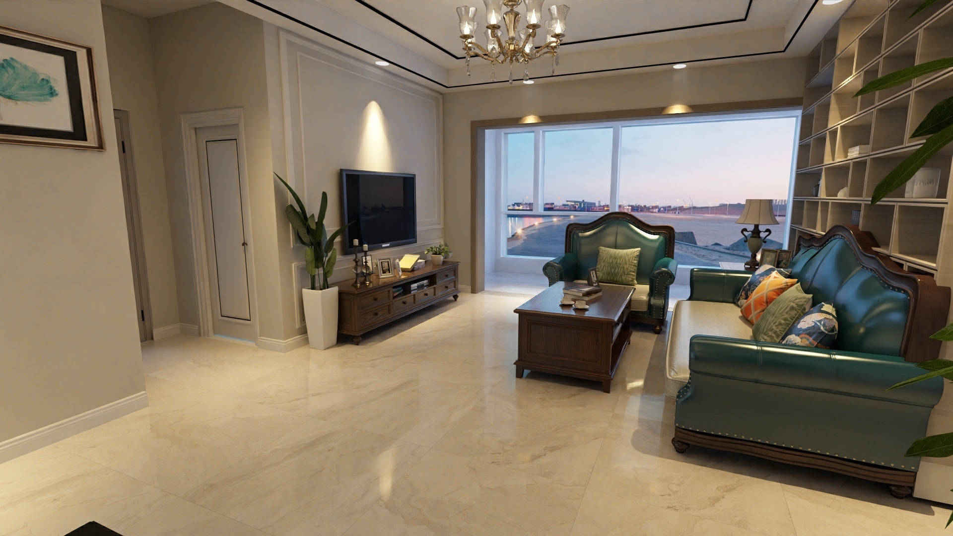 雪oQue-万达维多利亚湾-装修设计方案