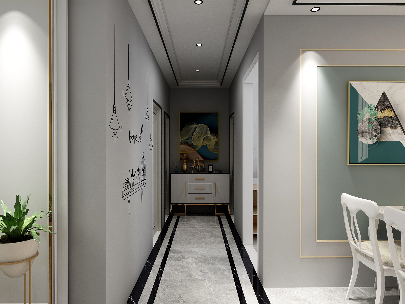 万兴设计-香苑小区-装修设计方案