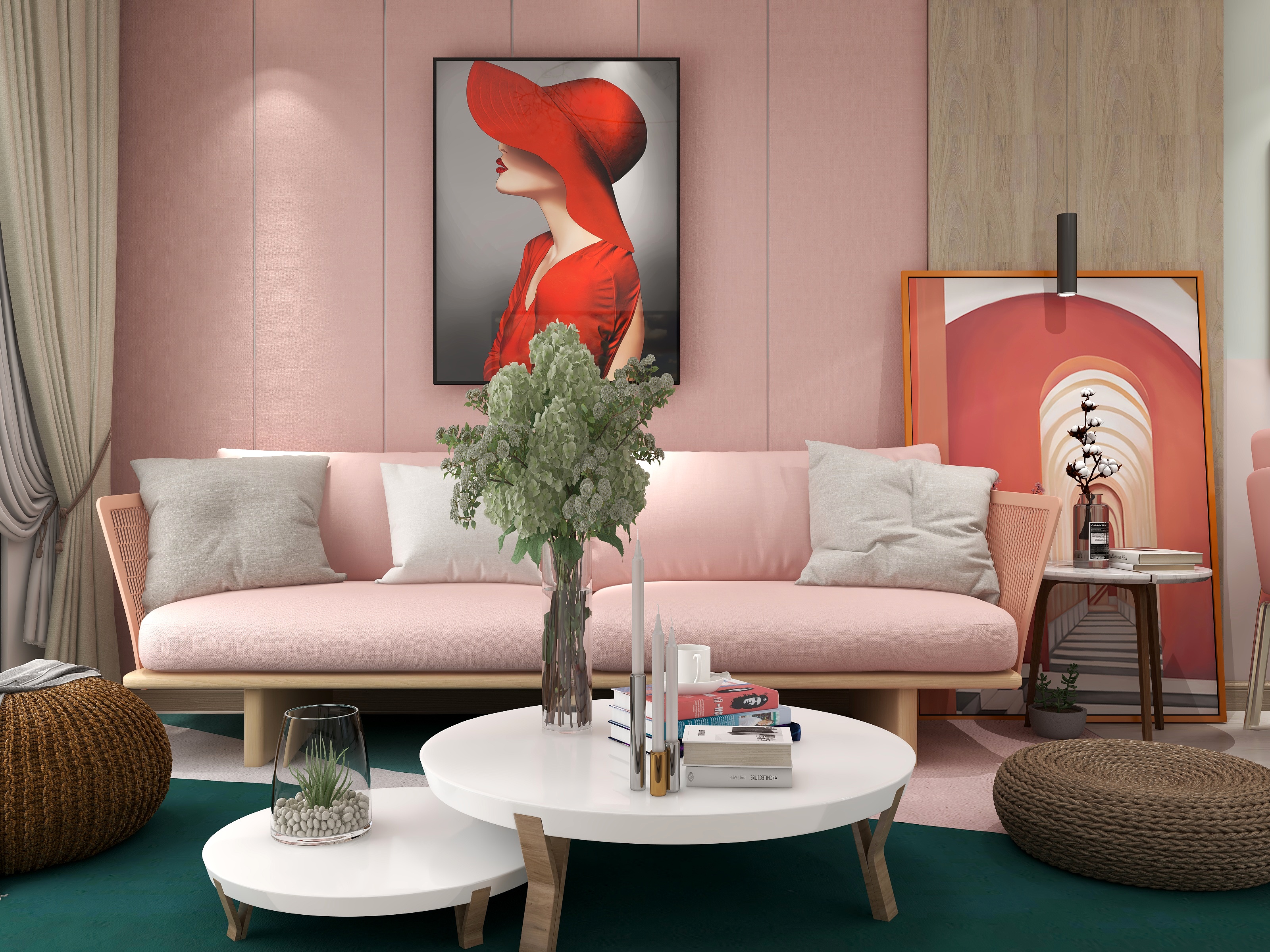 拾似设计-德信海德公园83.00㎡A2’3室2厅1卫1厨-装修设计方案