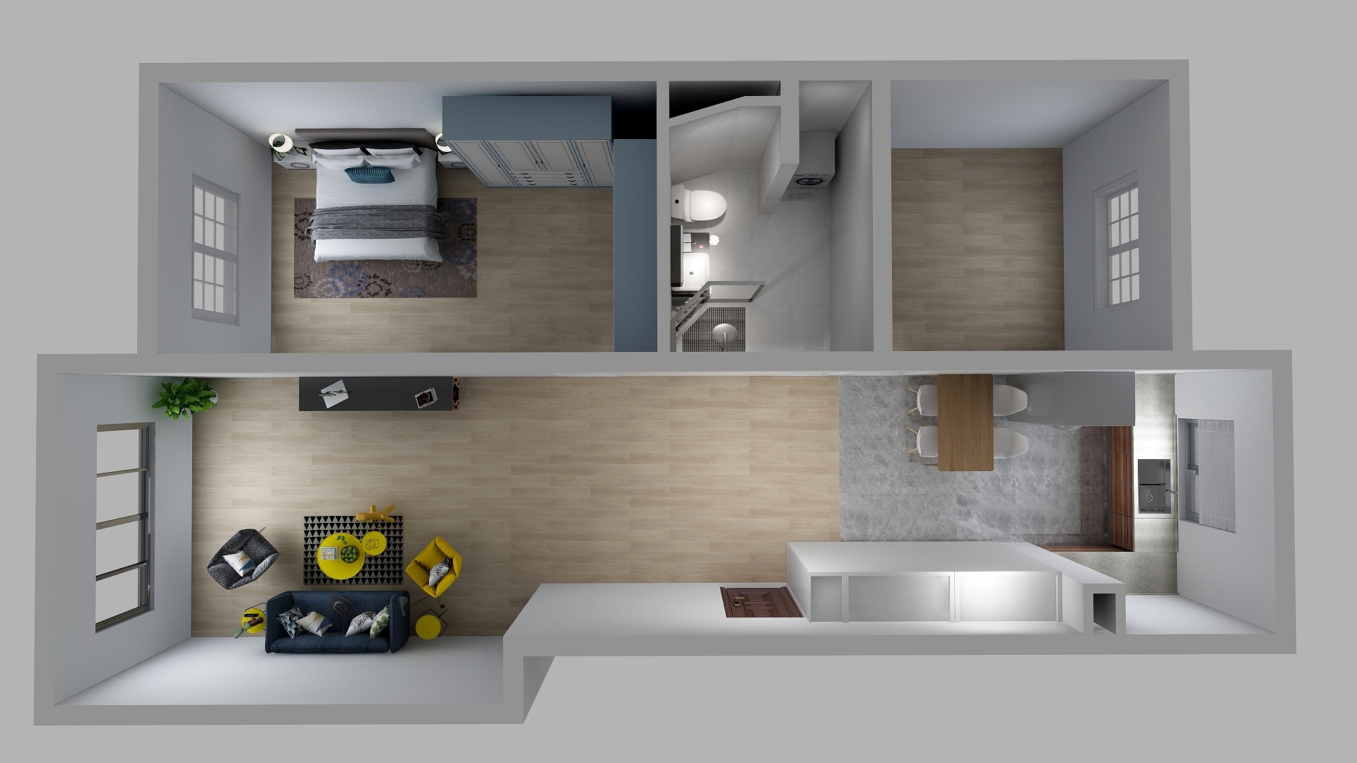 石博文-香山国际57-2-602方案01-装修设计方案