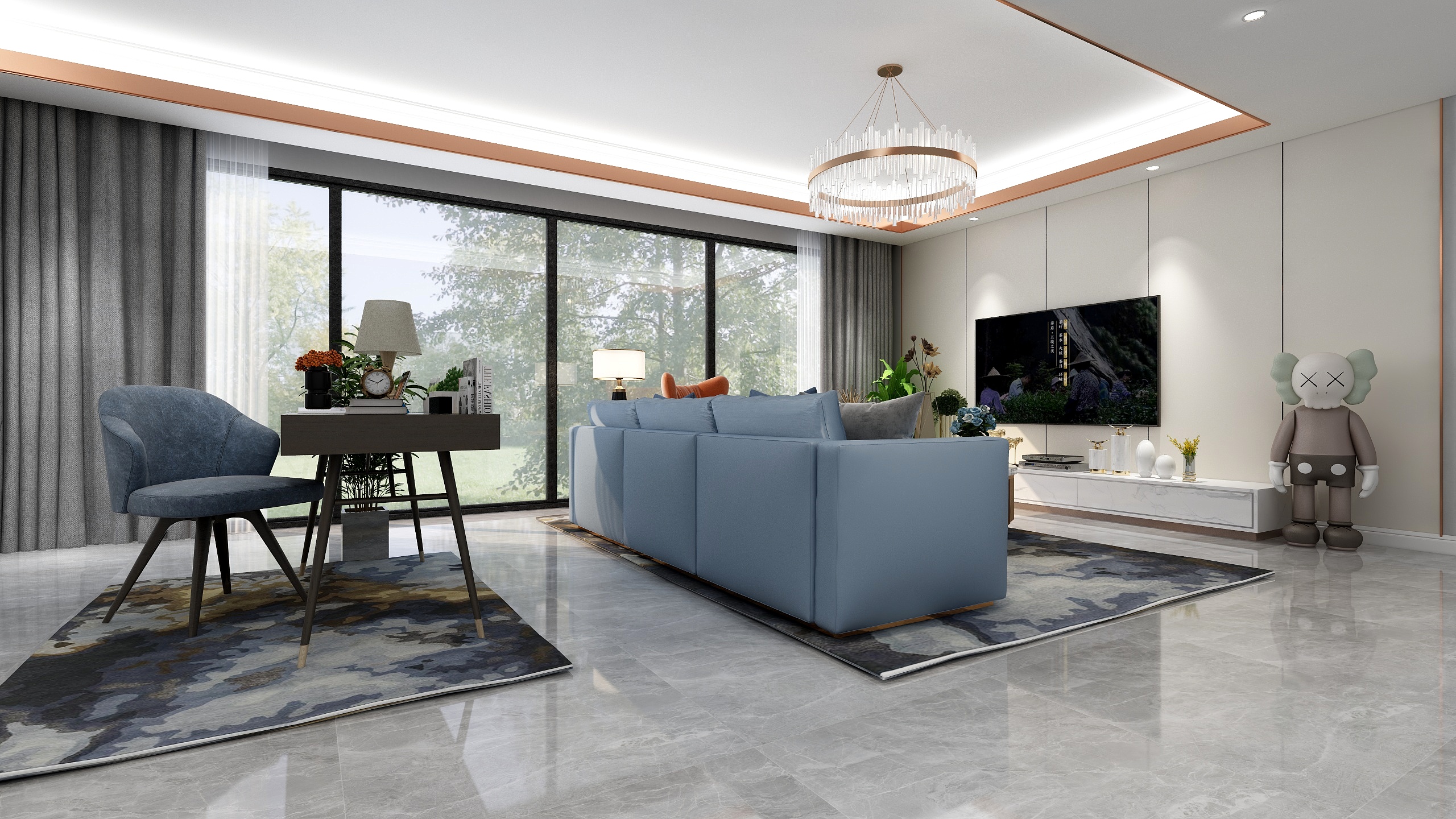 晓美设计-仁恒江湾雅苑-副本-副本-装修设计方案