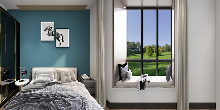 素美品味装饰-二层平面图-装修设计方案