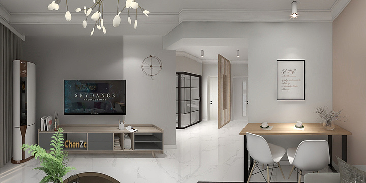 Yan小过-海逸诗阁C区20-7#3-4-2-装修设计方案