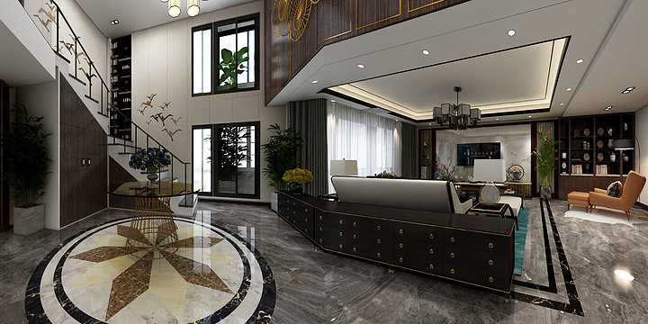 叫西西的鱼-万景花园-装修设计方案