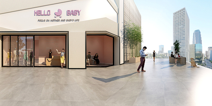 子规声里雨如烟-商铺门头-装修设计方案