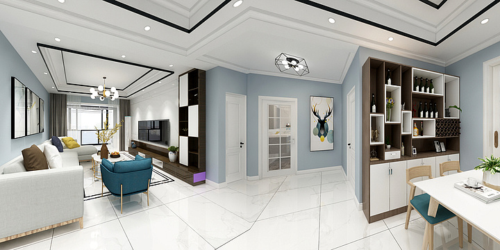 安徽利创装饰砀山总部-常州小波-装修设计方案