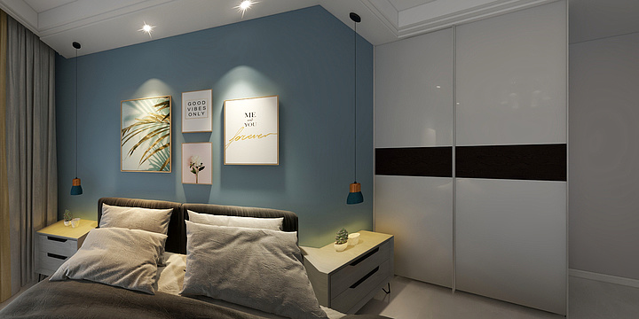 张家口建工-小北欧-装修设计方案