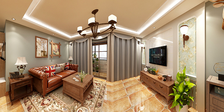 lllllsssss-仕林金阶户边户美式-装修设计方案