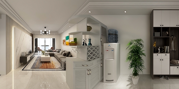 印江欧派铂尼思整装大家居-万润小户型-现代-副本-装修设计方案