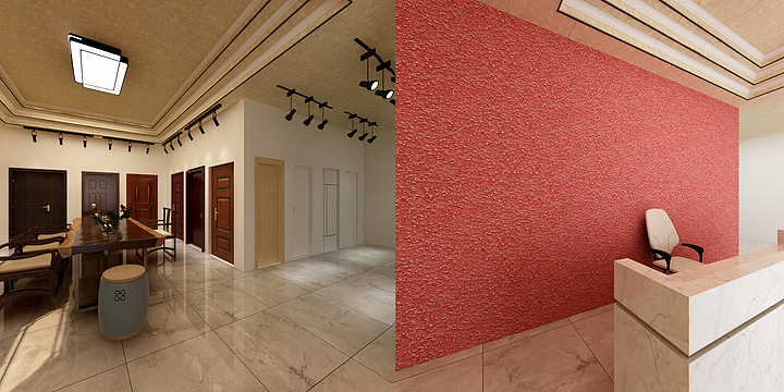 室内设计ZDQ-步阳布置图-Model-装修设计方案