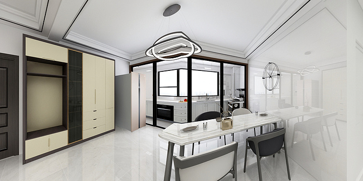 永济荣平整家定制-吉尔特18号偻2单元501-装修设计方案