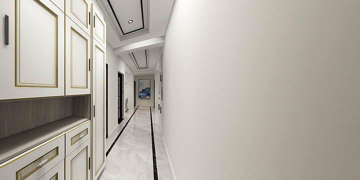 瀚林苑装饰有限公司-上海公馆1期1号楼2单元1101-装修设计方案