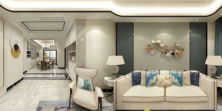 旺居设计-印象湾黄总爱家-装修设计方案