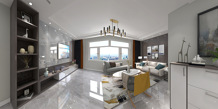 青芒设计工作室-辛鸿家园-装修设计方案