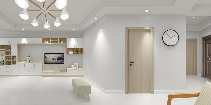 怣-北欧原木风套房-装修设计方案