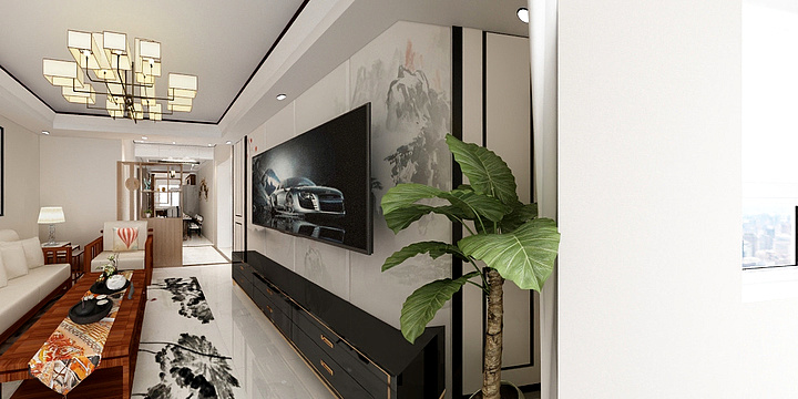 五星理想家全屋家装-百福园1-3-301（东户）-装修设计方案