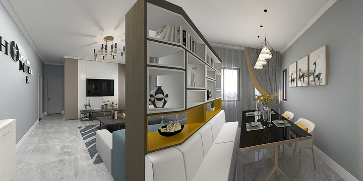 设计15688120831-瑞和园89.50㎡B户型3室2厅1卫-装修设计方案