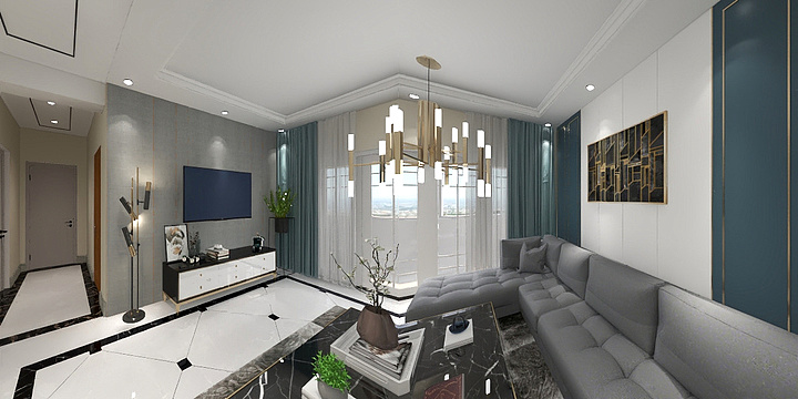 采祺尚装饰设计-长江之星-装修设计方案