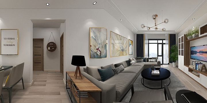 裝脩匠-天津红树湾-装修设计方案