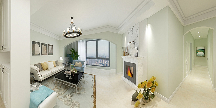 梁雅晴-天门壹号熊总雅居-装修设计方案