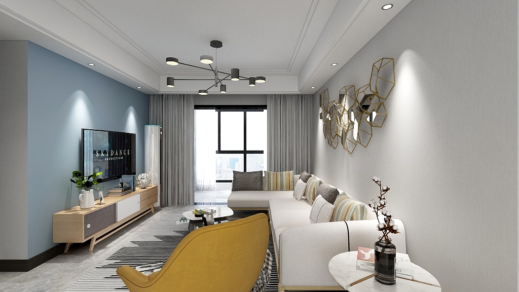 sunny124-北京齐家盛装饰荆州分公司红光小区10-2404王伯-现代-装修设计方案