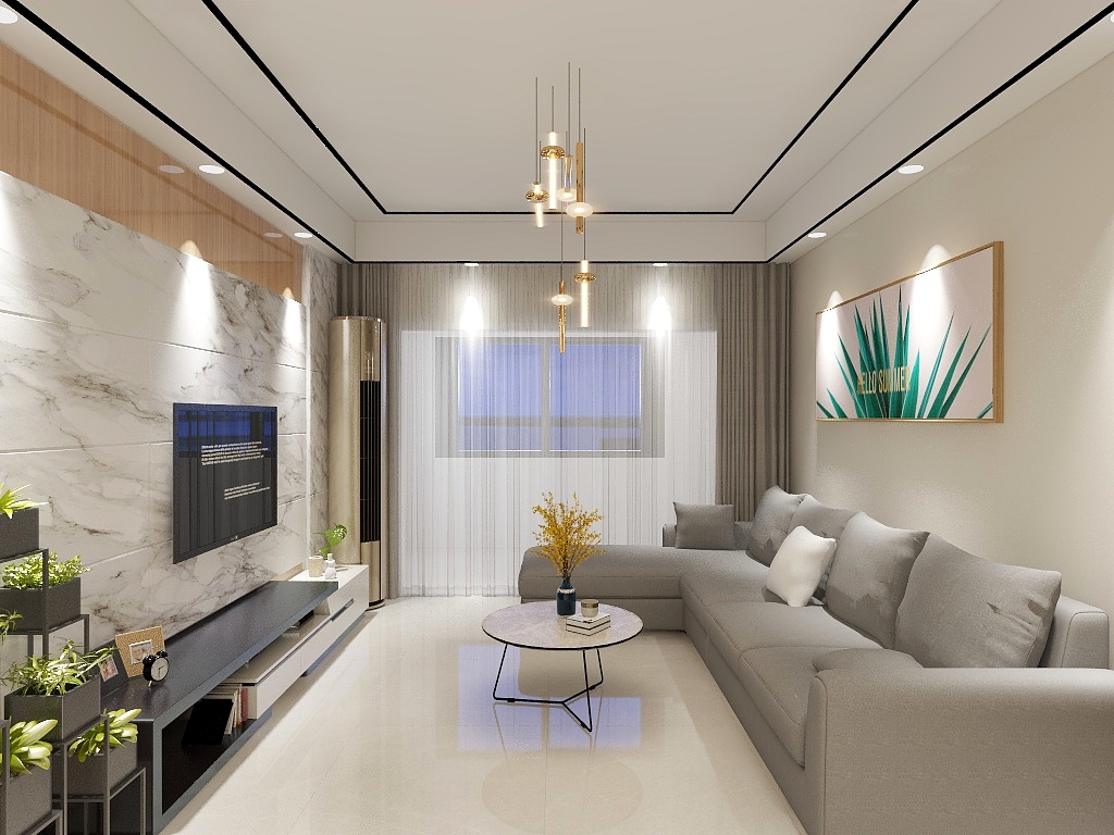 北丶斗-8天玉城85.59-装修设计方案