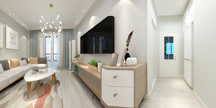 生活源于设计的-安置小区-装修设计方案