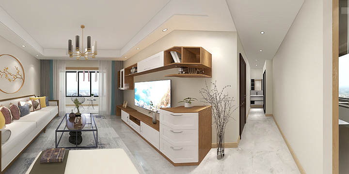 一丁设计zJDT-《一荤一素》-装修设计方案