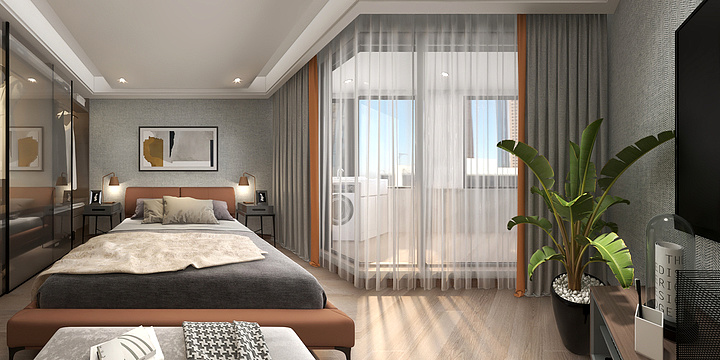 jackyou-128方现代两居-副本-装修设计方案