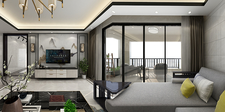 壹班設计-天宇城邦02-装修设计方案