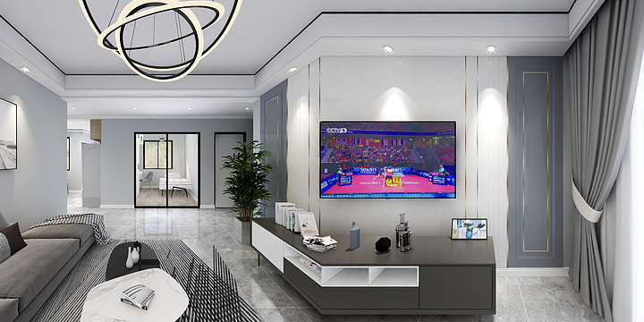 科梵装饰-盛世家园12-3-301-装修设计方案