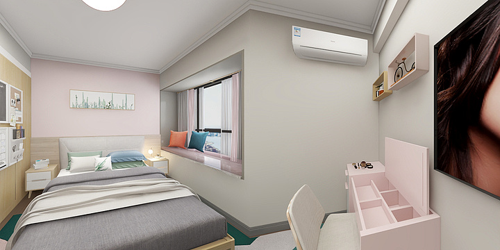 方田田-卡帝斯小方-绿地城135北欧-装修设计方案