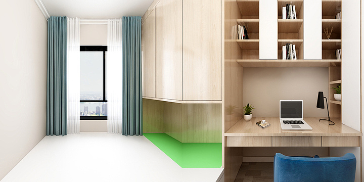 装饰888-上叠三楼-装修设计方案