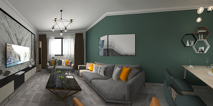 裝脩匠-天津力高阳光海岸-装修设计方案