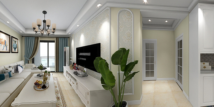 原创冯伟-龙洲C区B80-2-装修设计方案