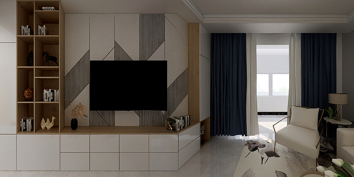 熊凌志-鹏城清华府3d-副本-副本-装修设计方案