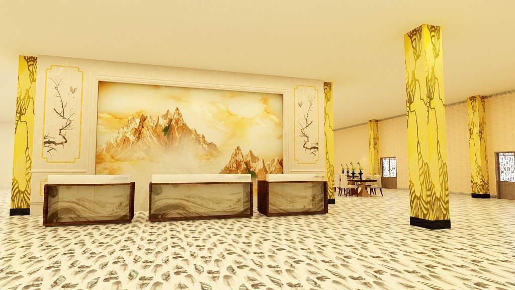 氦氖氩氪氙氡iAMP-郎军大堂-装修设计方案